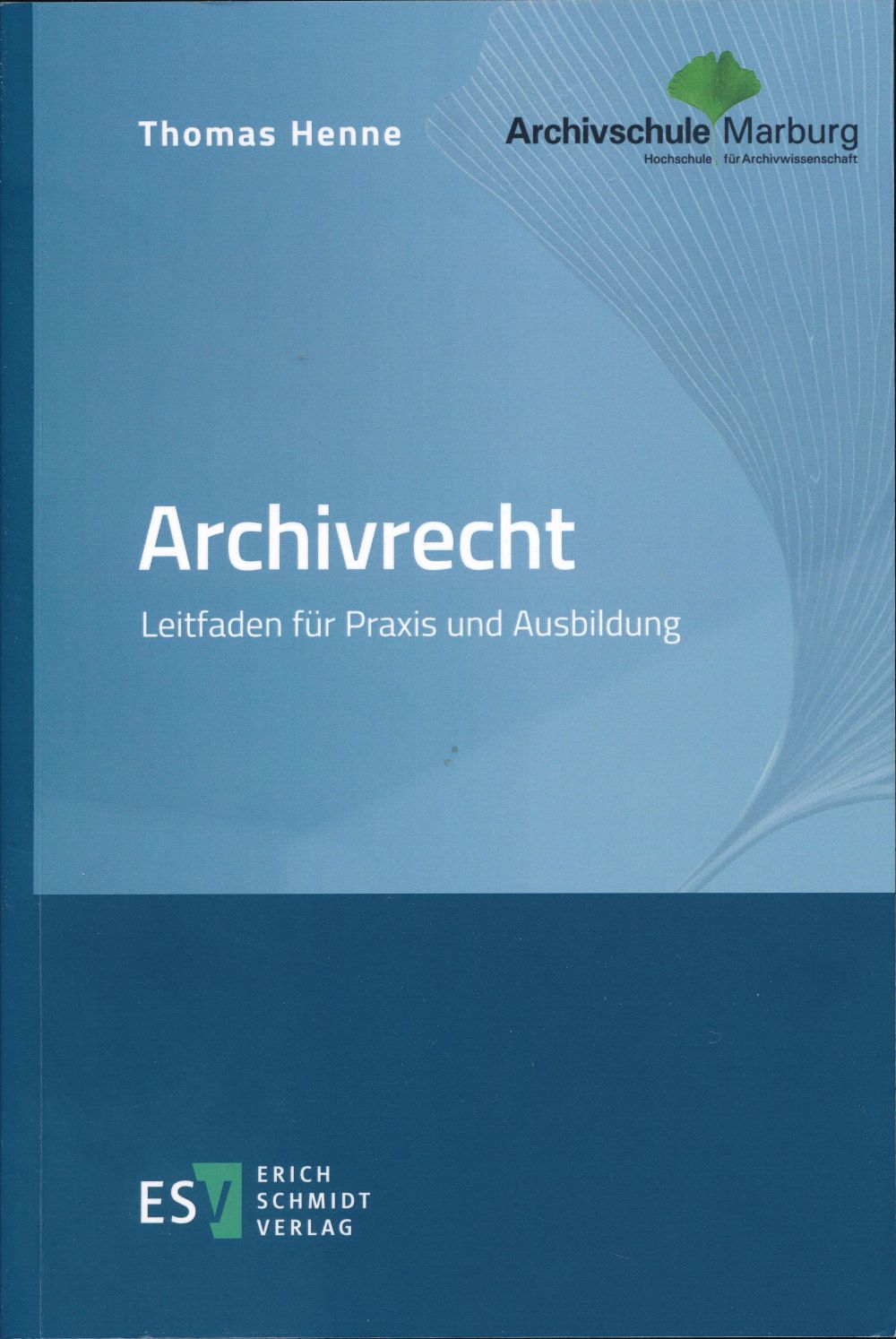 Blaue Titelseite
