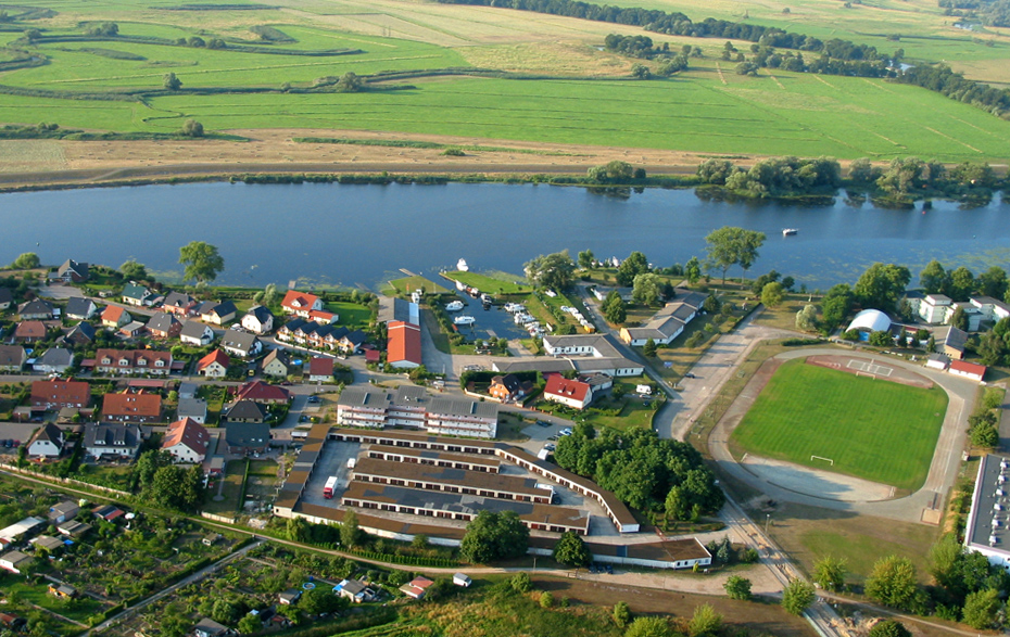 Luftbild vom Wassersportzentrum