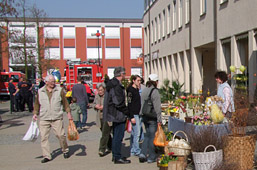 Foto: Händler in der Karthausstraße