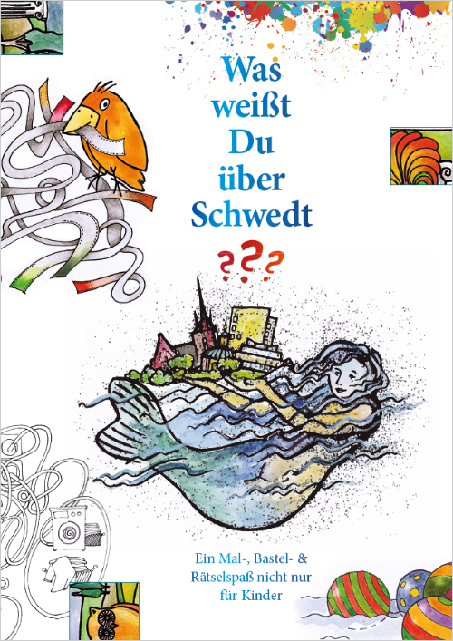 Titelseite mit Jubiläumsnixe und Grafiken aus dem Heft