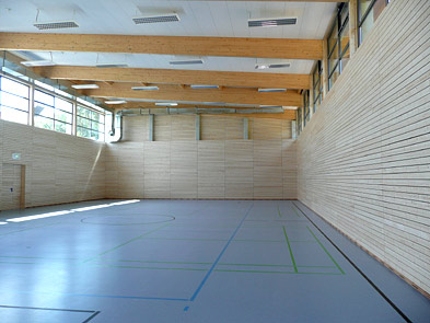 Foto: Sporthalle Criewen (Innenansicht)