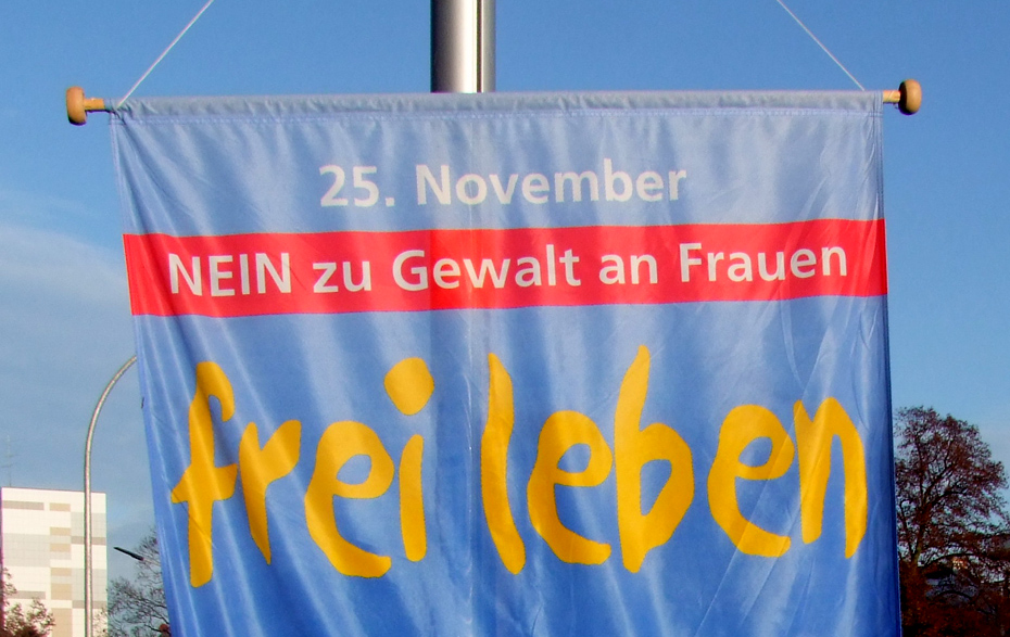 Foto: Detail der Flagge