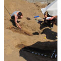 Foto: Archäologen bei der Arbeit