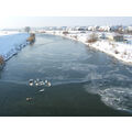Foto vom 23. Januar 2010: Der Kanal ist noch nicht zugefroren.