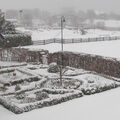 Foto vom 10. März 2013: verschneiter Garten