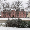 Foto vom 22. Januar 2014: Blick auf die Schule Lindenallee 32