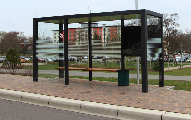 Foto: Buswartehalle am Klinikum Foto: Buswartehalle am Klinikum