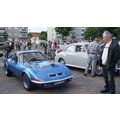 Foto: blauer Oldtimer