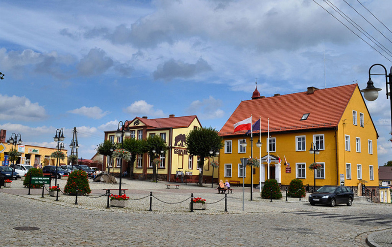 Photo: Town hall of Moryń
