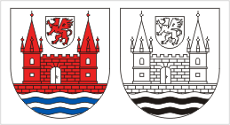 Grafika: Herb miasta Schwedt